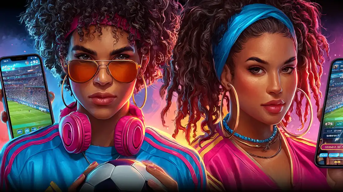 Bet on Sports with Friends Using the KKBD App Two friends get ready for the big soccer match, checking the latest odds and placing their bets together on the user-friendly KKBD sports betting app.